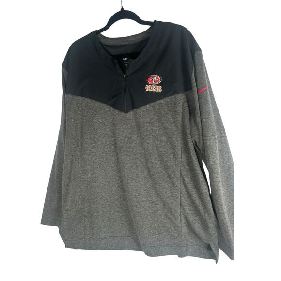 Men’s 49er Nike Dry fit Pullover Quarter Zip‎ 2x XXL - Picture 1 of 7